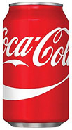 Canned Regular Coca Cola